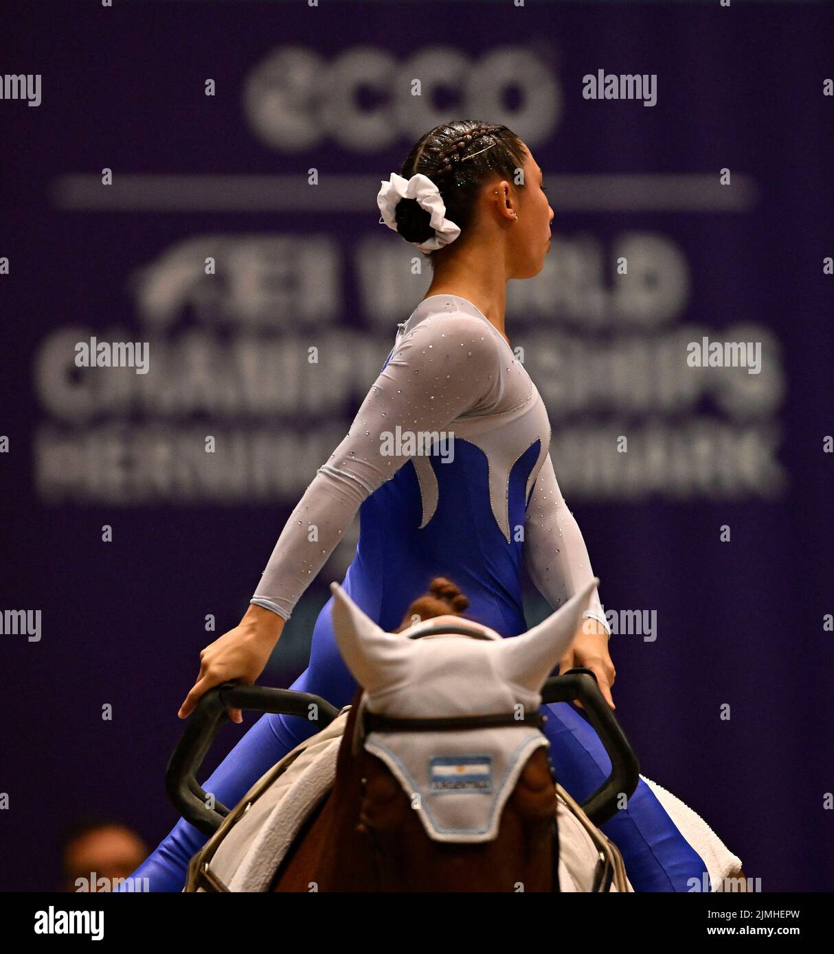 Herning, Denmark. 06th Aug, 2022. World Equestrian Games. Jyske Bank