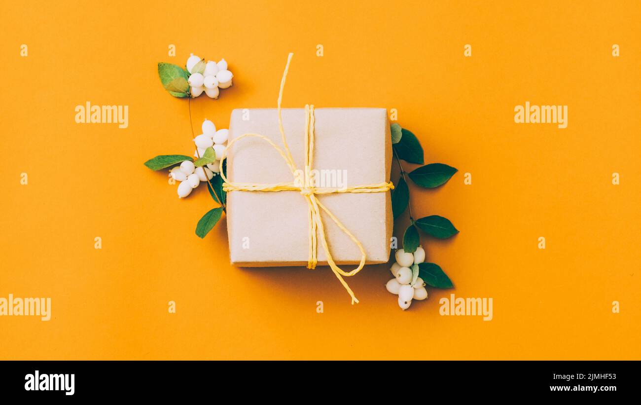 Orange - Floral Printed Handcrafted Jewelry Box (7 x 5 in)
