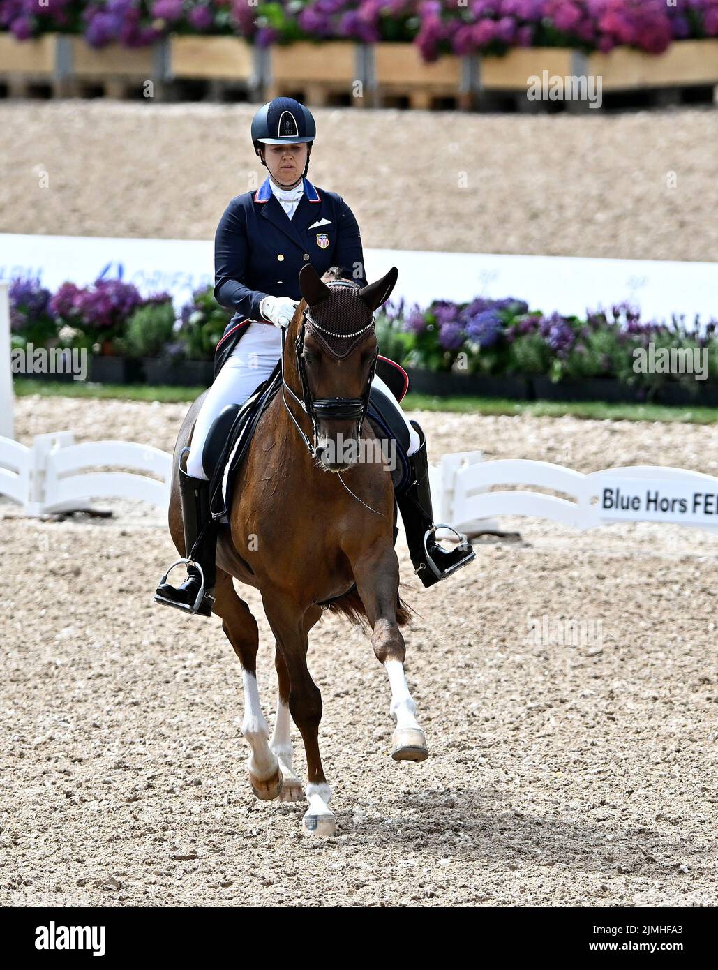 Herning, Denmark. 06th Aug, 2022. World Equestrian Games. Jyske Bank