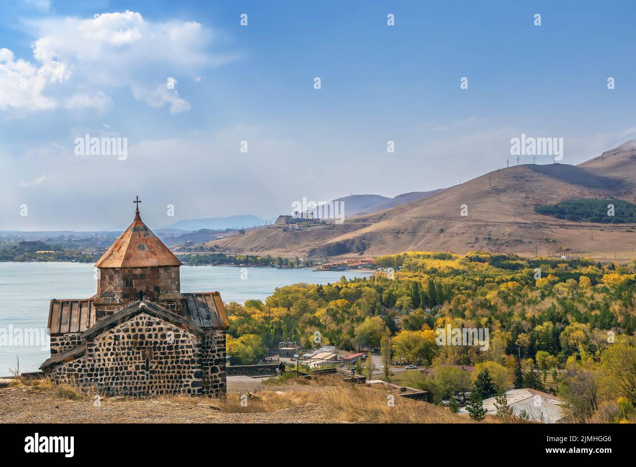 Sevanavank monastery, Armenia Stock Photo