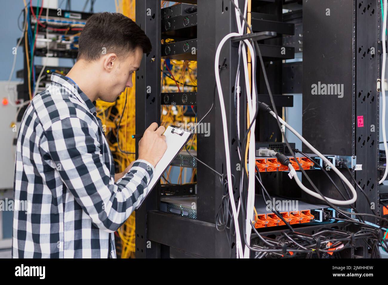 Beautiful young engineer standing hi-res stock photography and images ...