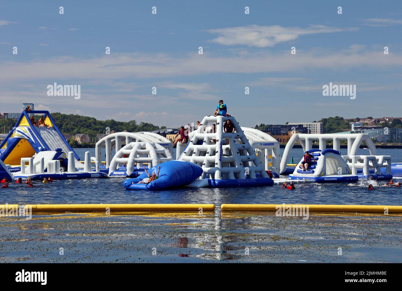 Cardiff Bay Aqua Park, Inflatable Water Park South Wales