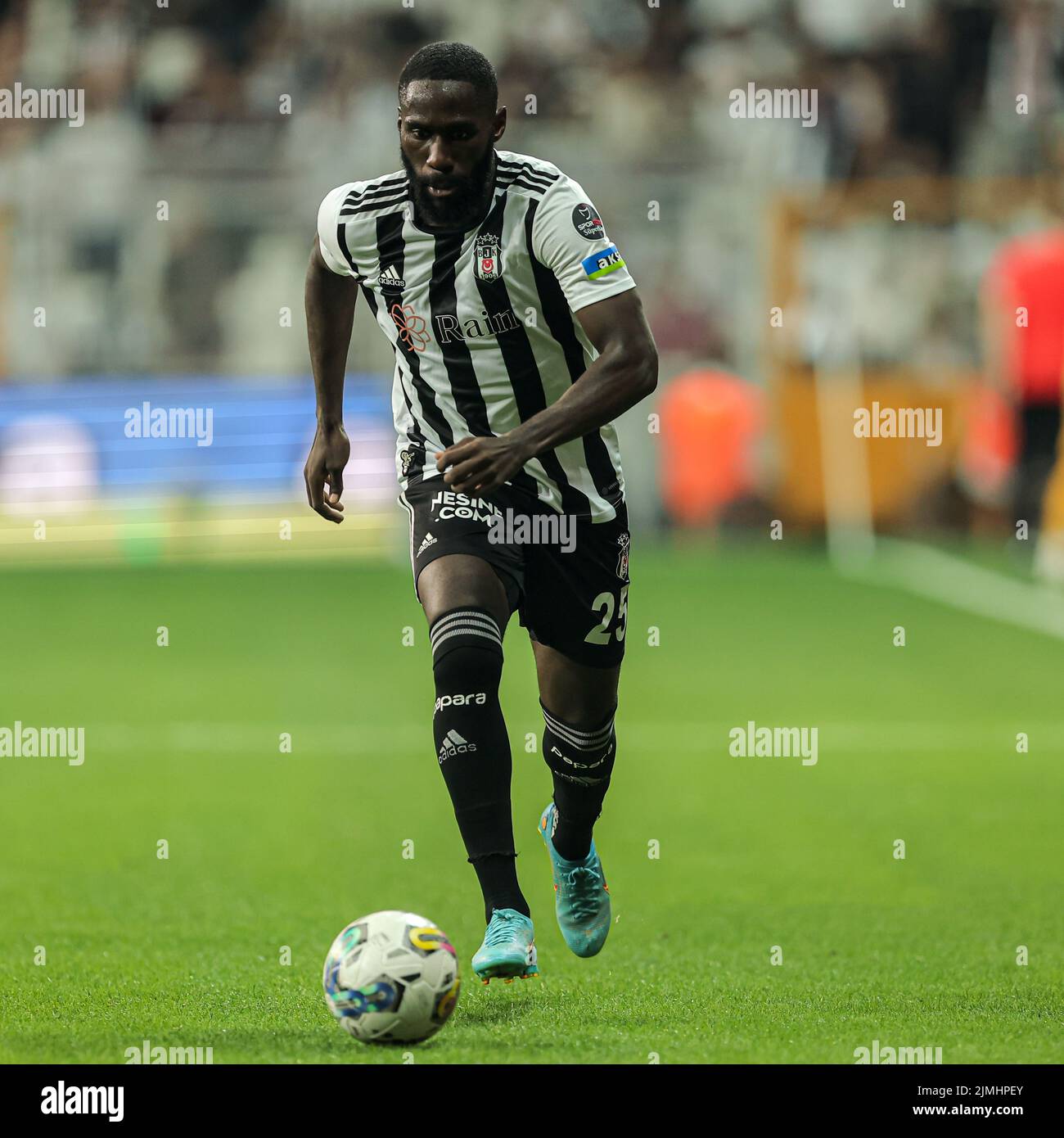 ISTANBUL, TURKEY - AUGUST 6: Arthur Masuaku of Besiktas during the 