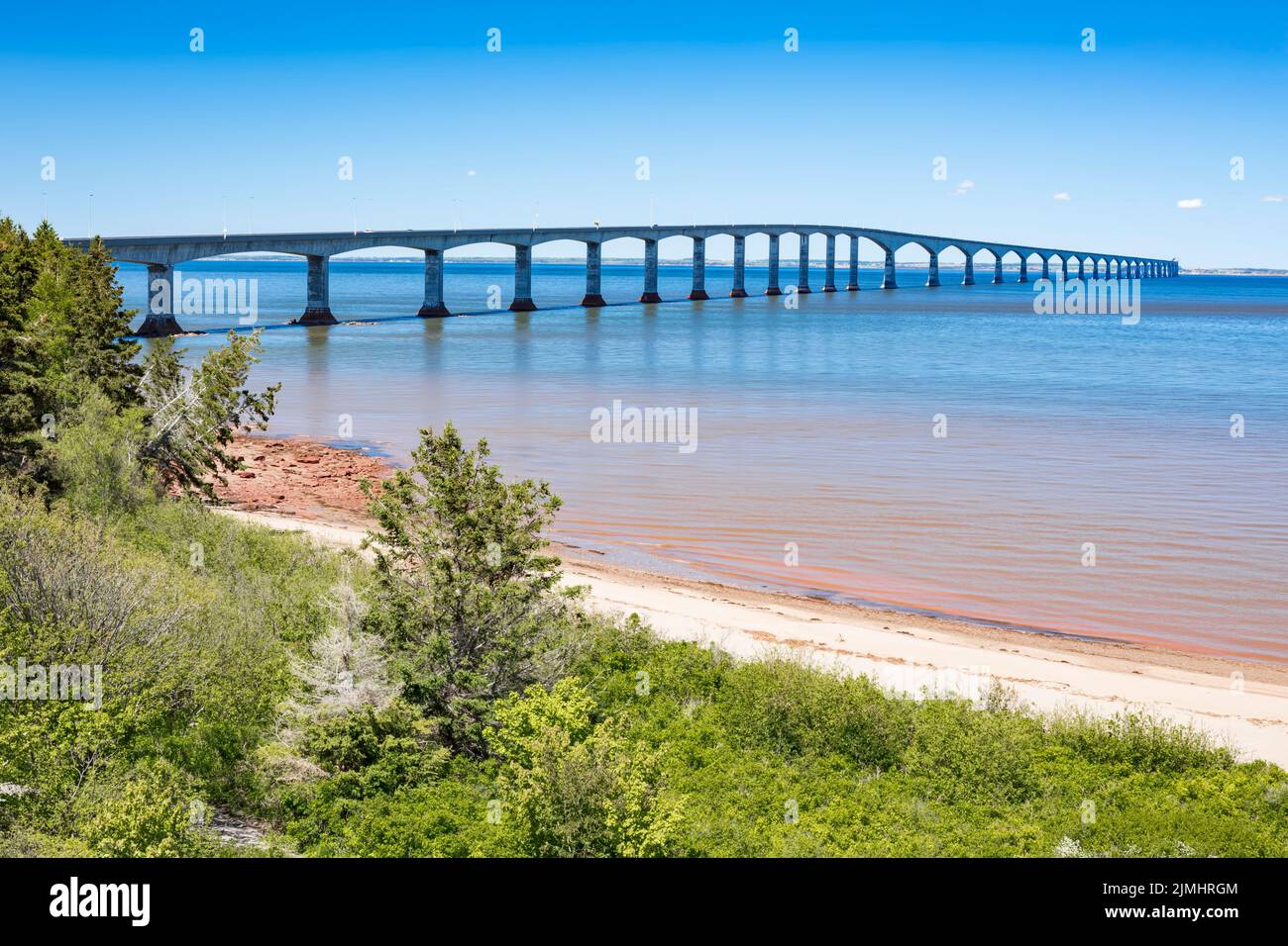 Confederation bridge canada longest bridge hires stock photography and