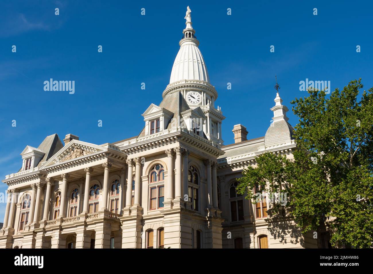 Exterior of the Tippecanoe County Courthouse, built from 1881 to 1884 ...