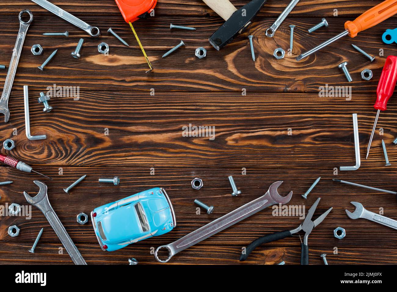 Frame With Tools Fruits and tools hi-res stock photography and images - Alamy