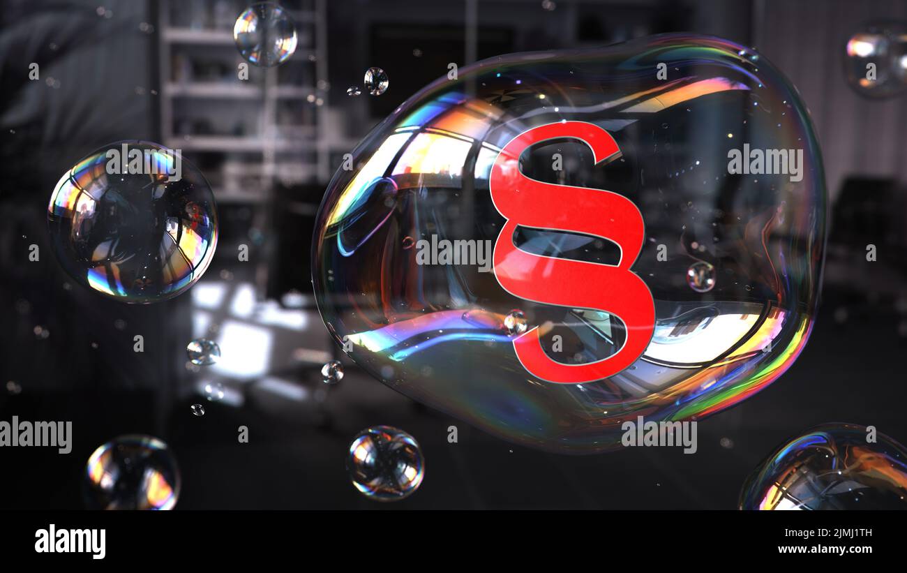 Red Paragraph Soap Bubbles Stock Photo Alamy