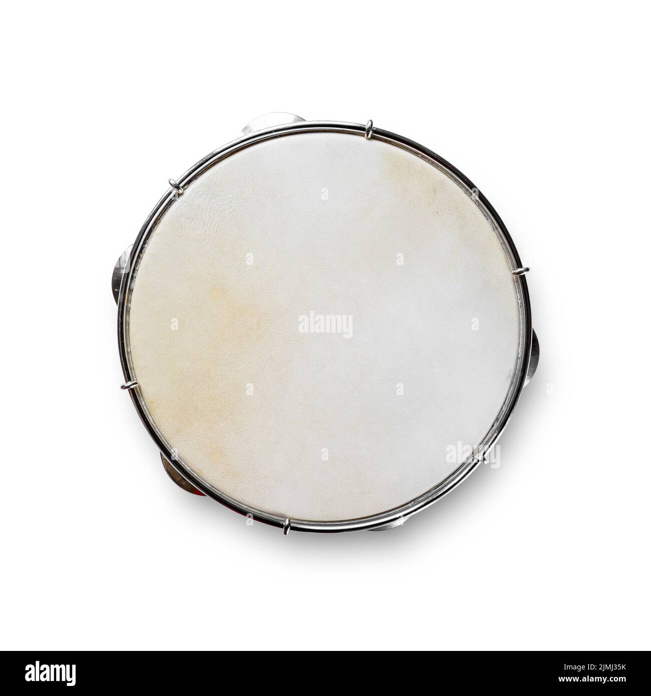 Brazilian tambourine isolated on white background Stock Photo Alamy