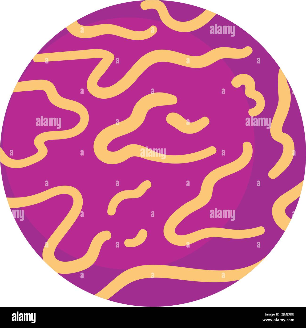 purple planet design Stock Vector Image & Art - Alamy