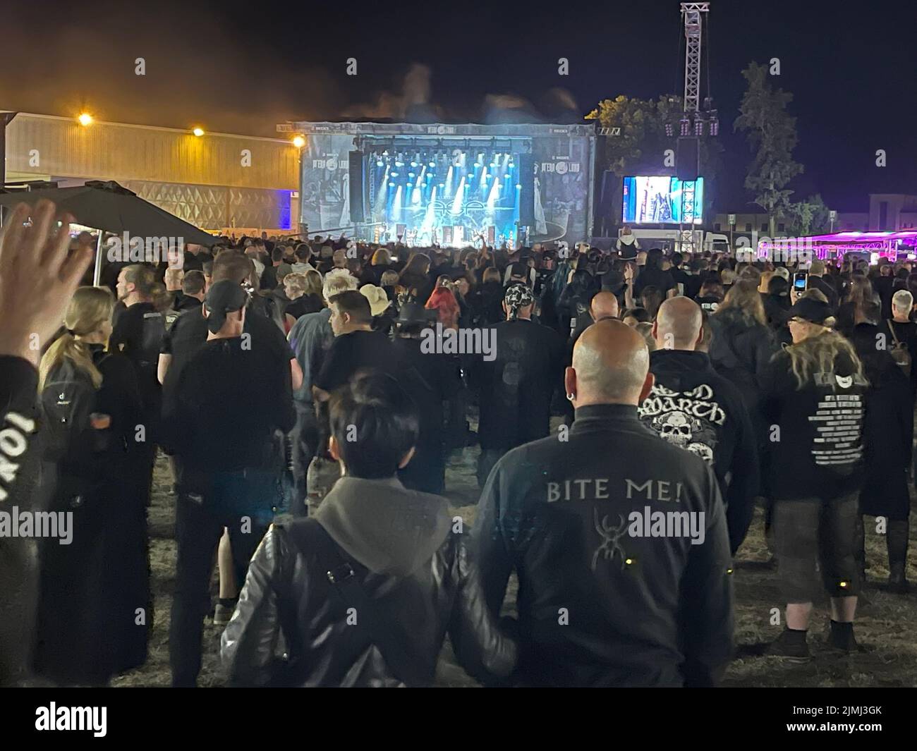 Hildesheim, Germany. 06th Aug, 2022. At the gothic festival M'era Luna ...