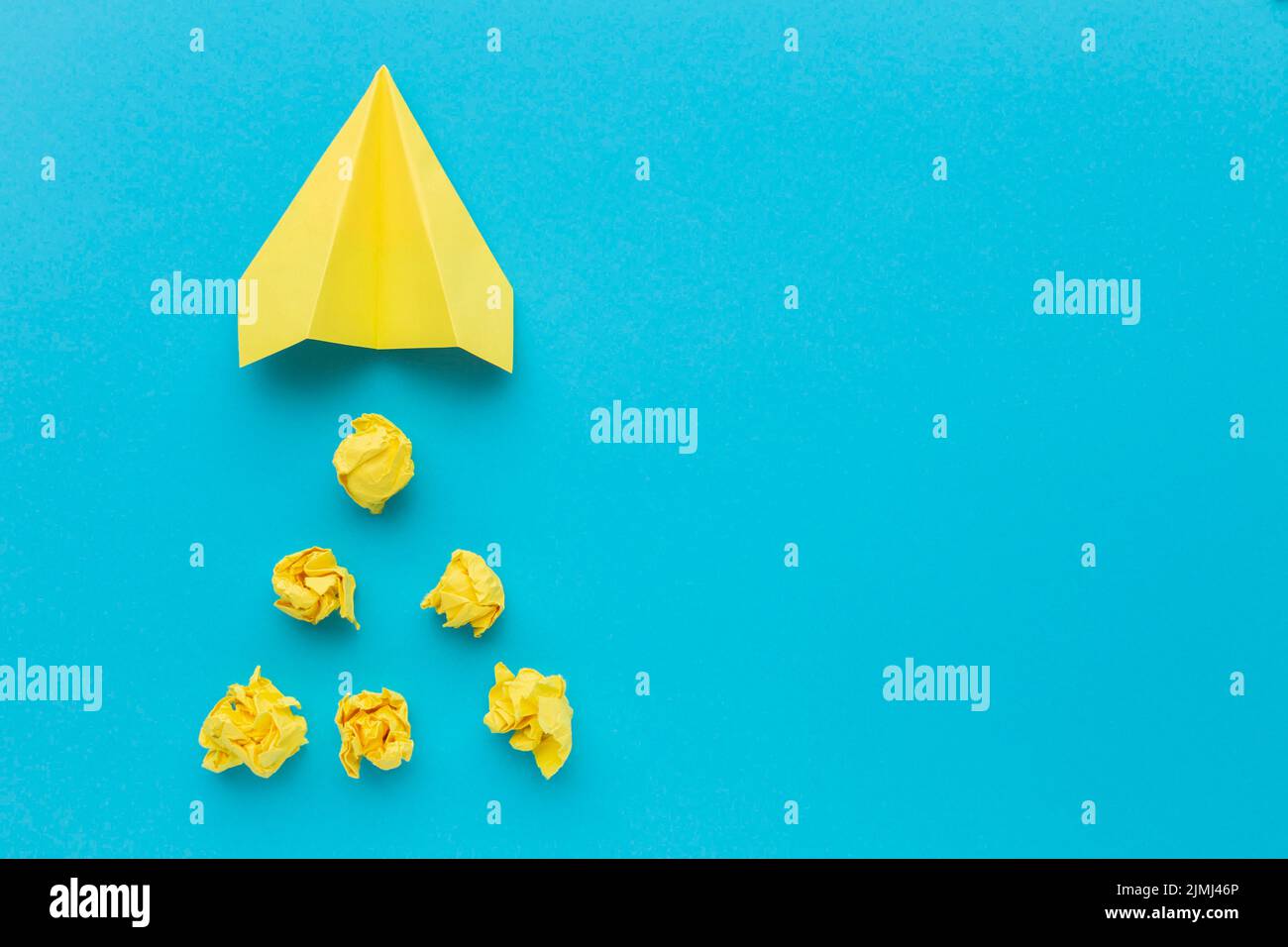 Top view composition with innovation elements Stock Photo - Alamy