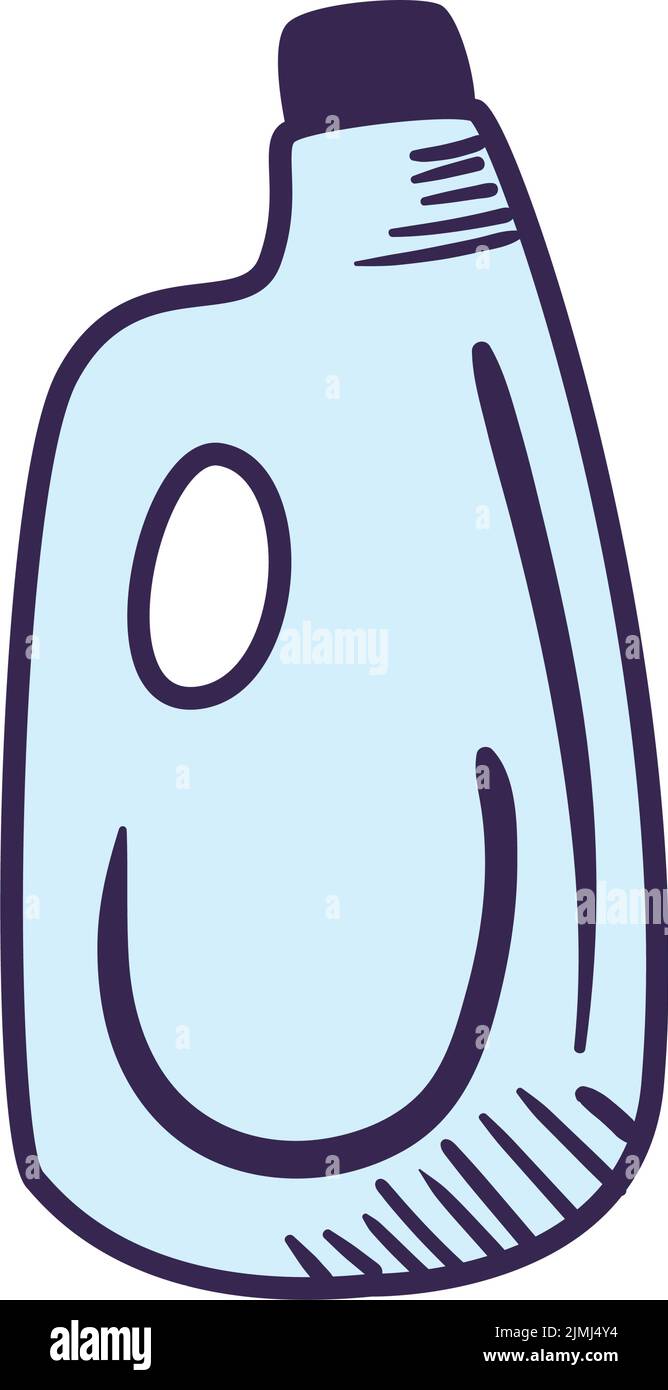 flat detergent bottle design Stock Vector Image & Art - Alamy