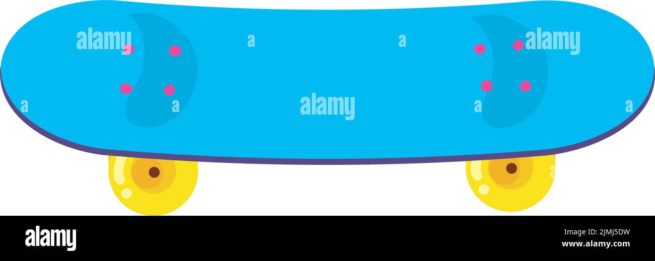 blue skateboard design Stock Vector Image & Art Alamy