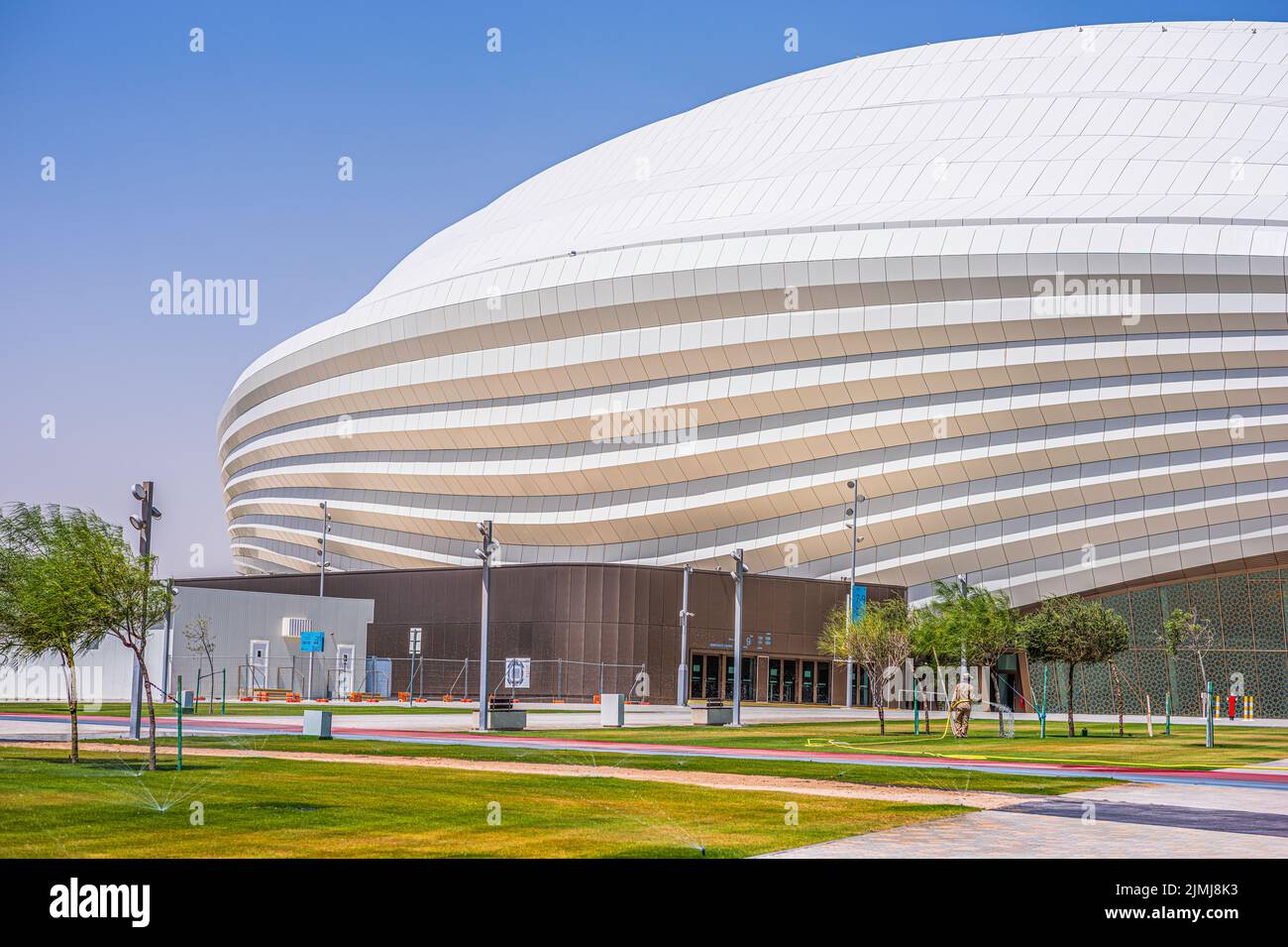 Al Wakrah Qatar Stadiums 2022 for FIFA World Cup Stock Photo Alamy