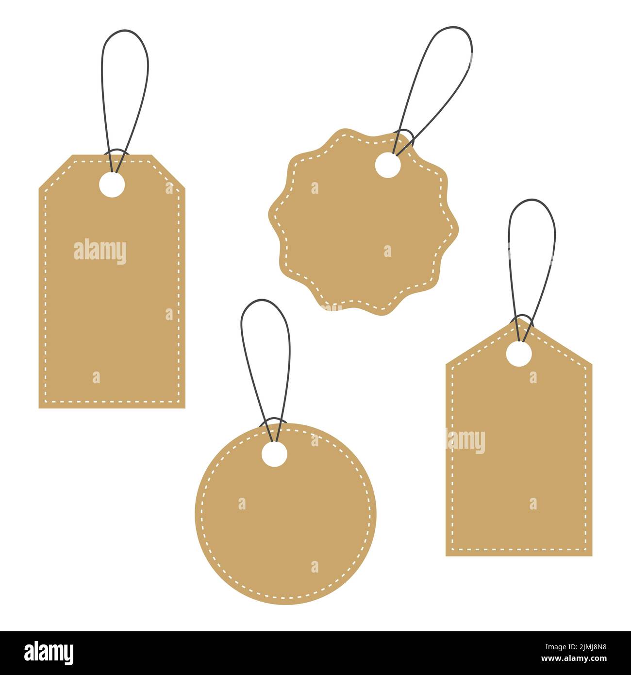 Set of price tags on white background Stock Vector Image & Art - Alamy
