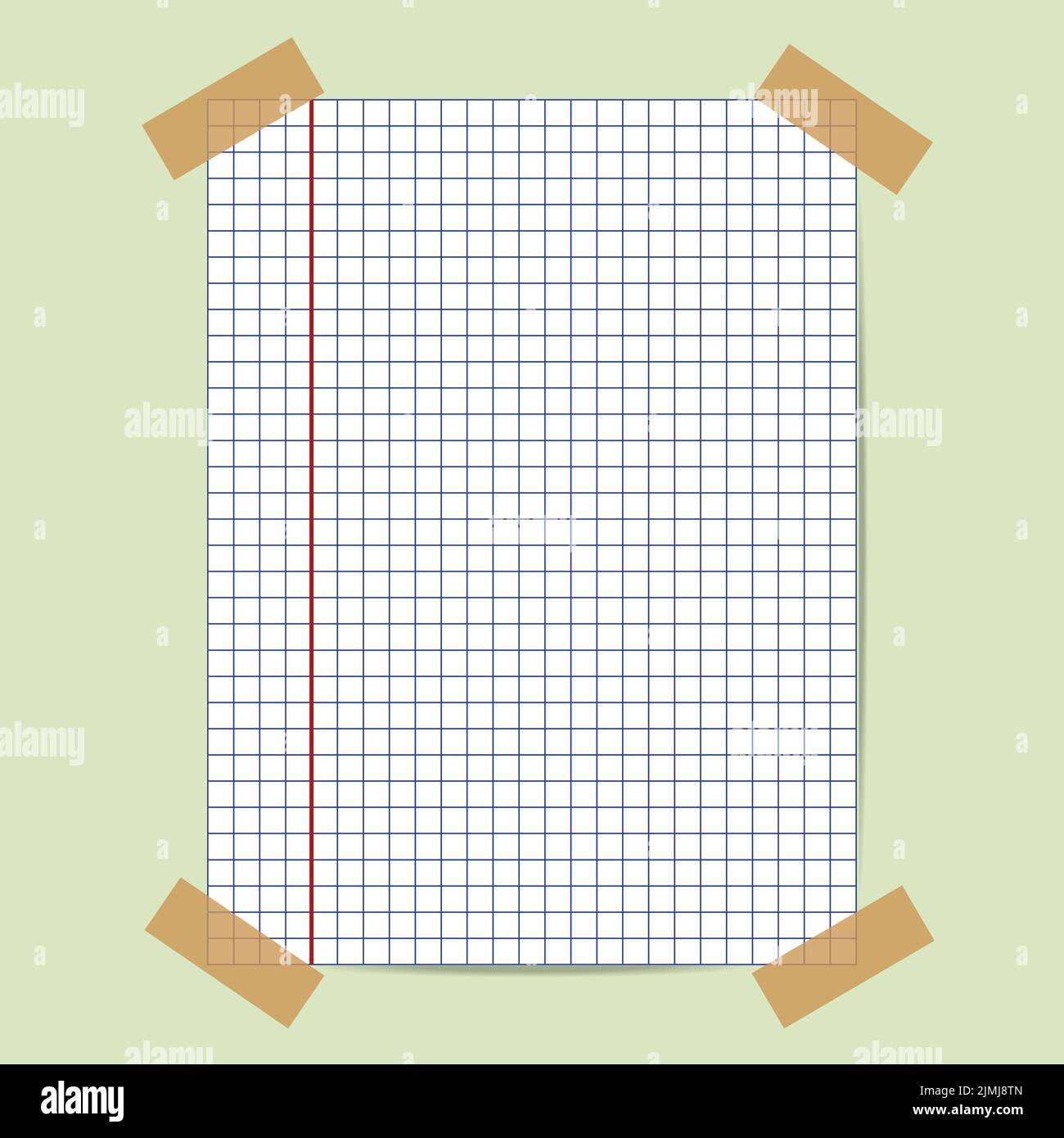 White grid notebook Stock Vector Images - Alamy