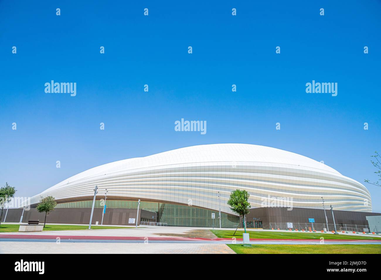 Al Wakrah Qatar Stadiums 2022 for FIFA World Cup Stock Photo