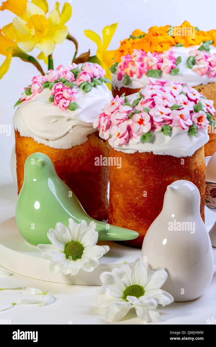 Sweet Easter pastries. Stock Photo