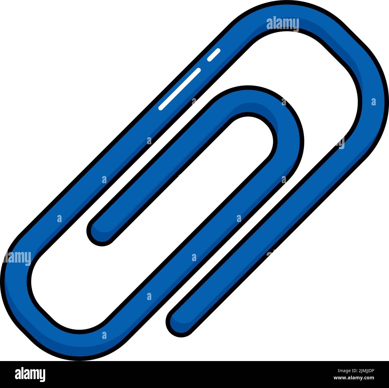 paper clip icon Stock Vector Image & Art Alamy