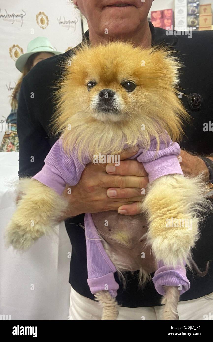 Lisa Vanderpump signed bottles of wine at Bottle Hampton in Southampton