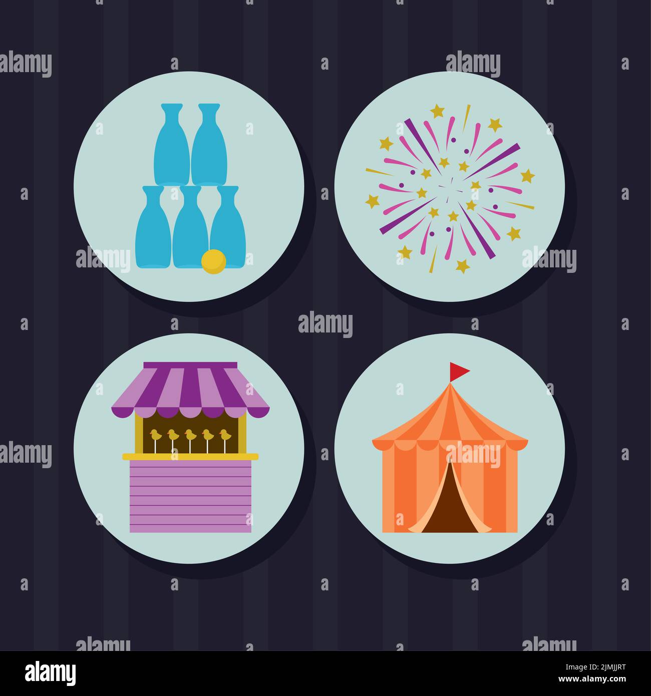 carnival and fair Stock Vector Image & Art - Alamy