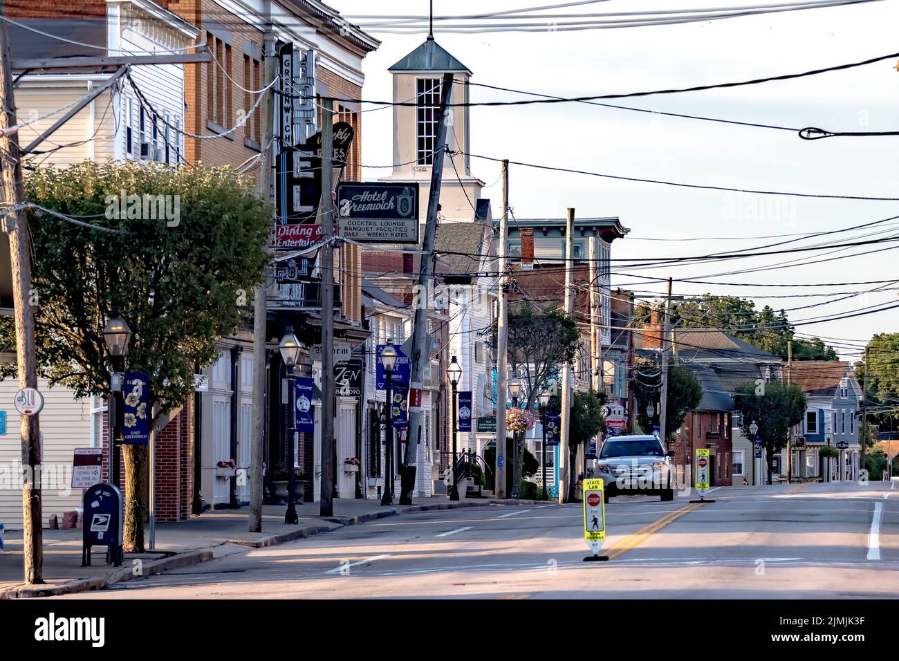 East greenwich rhode island waterfront scenes Stock Photo Alamy