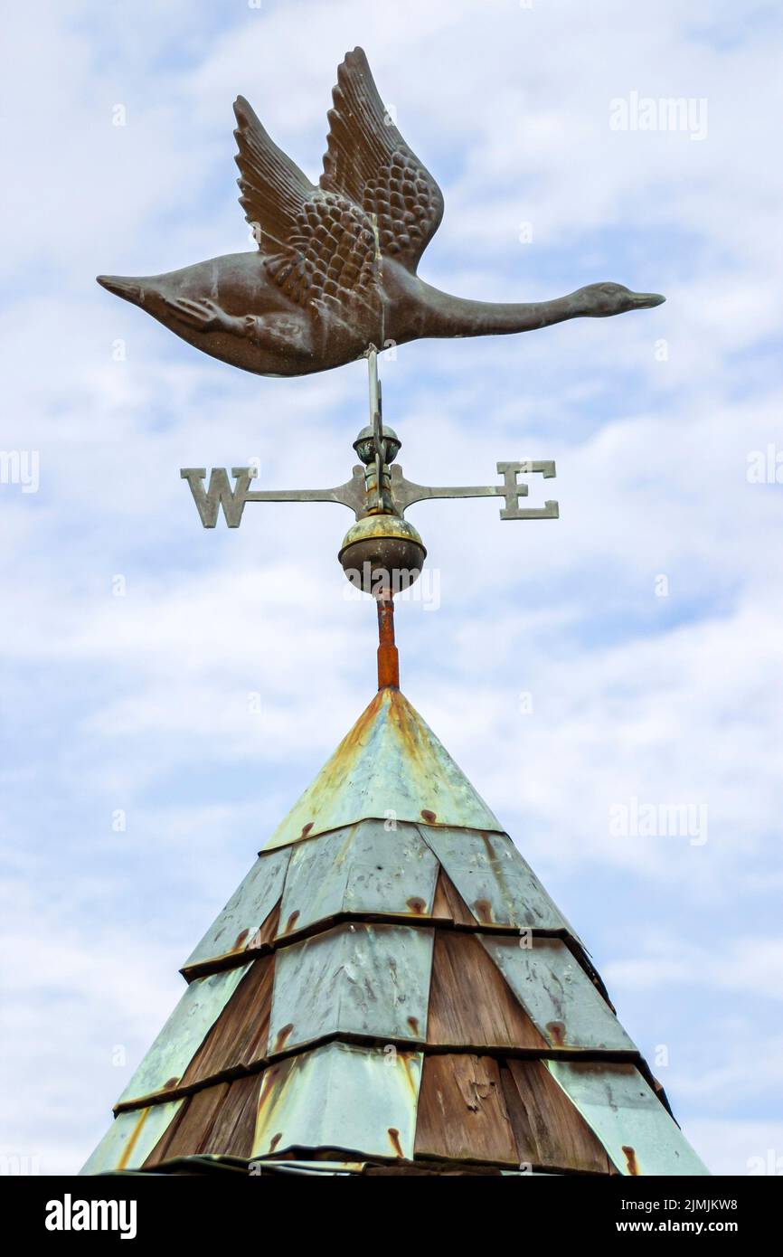 Newport News Virginia,Huntington Park Rose Garden weathervane,wind