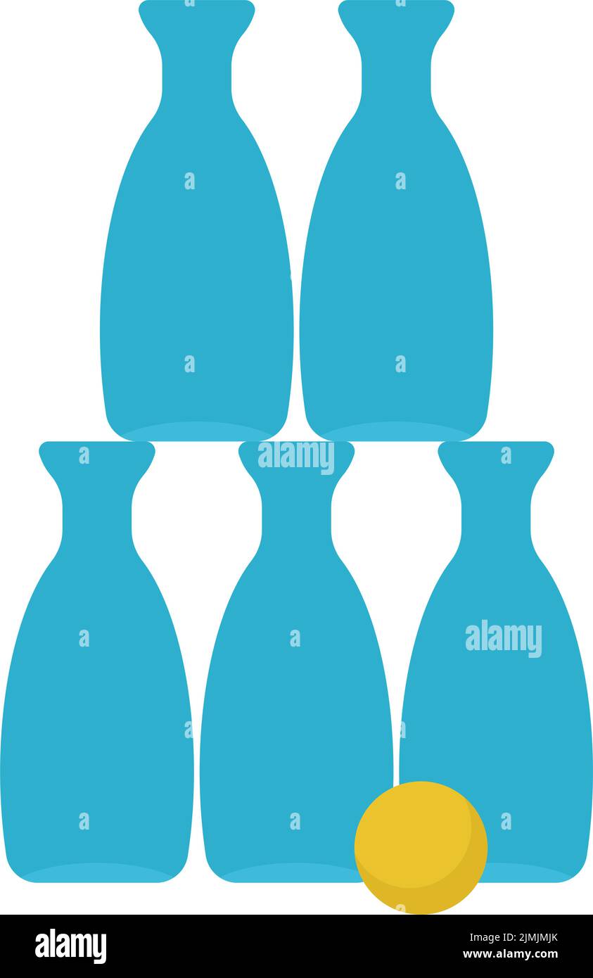 carnival bottles toss Stock Vector Image & Art - Alamy