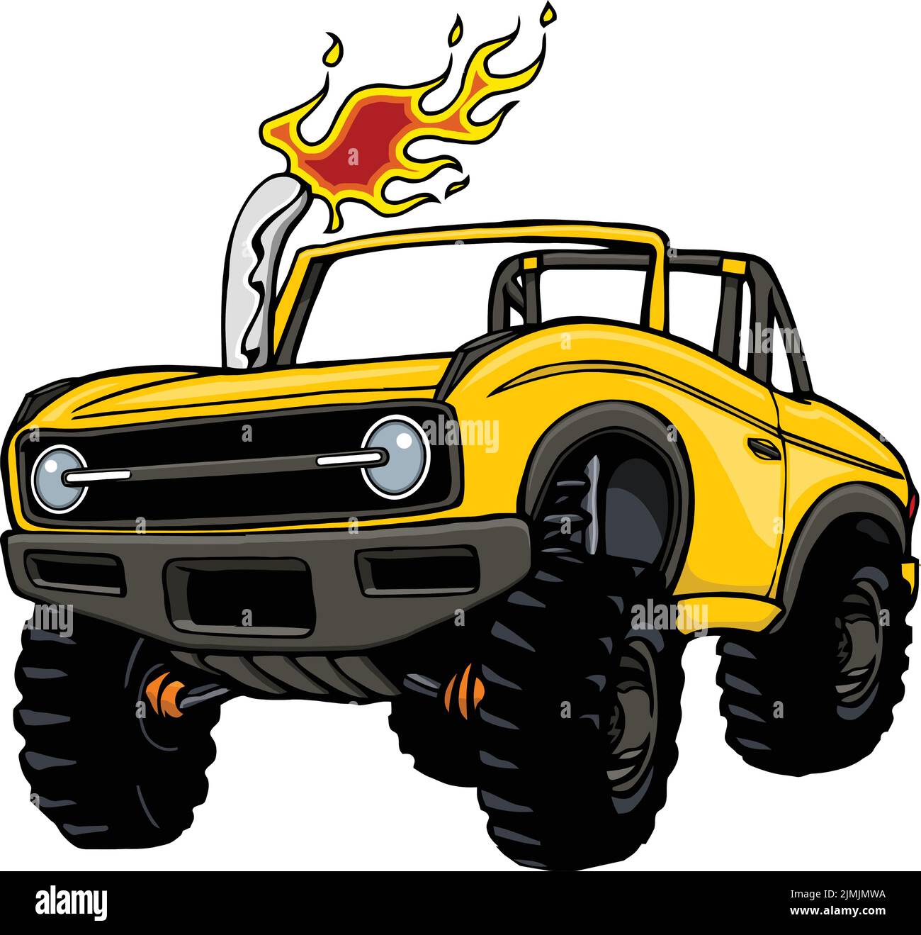 Open top 4x4 Stock Vector Images - Alamy