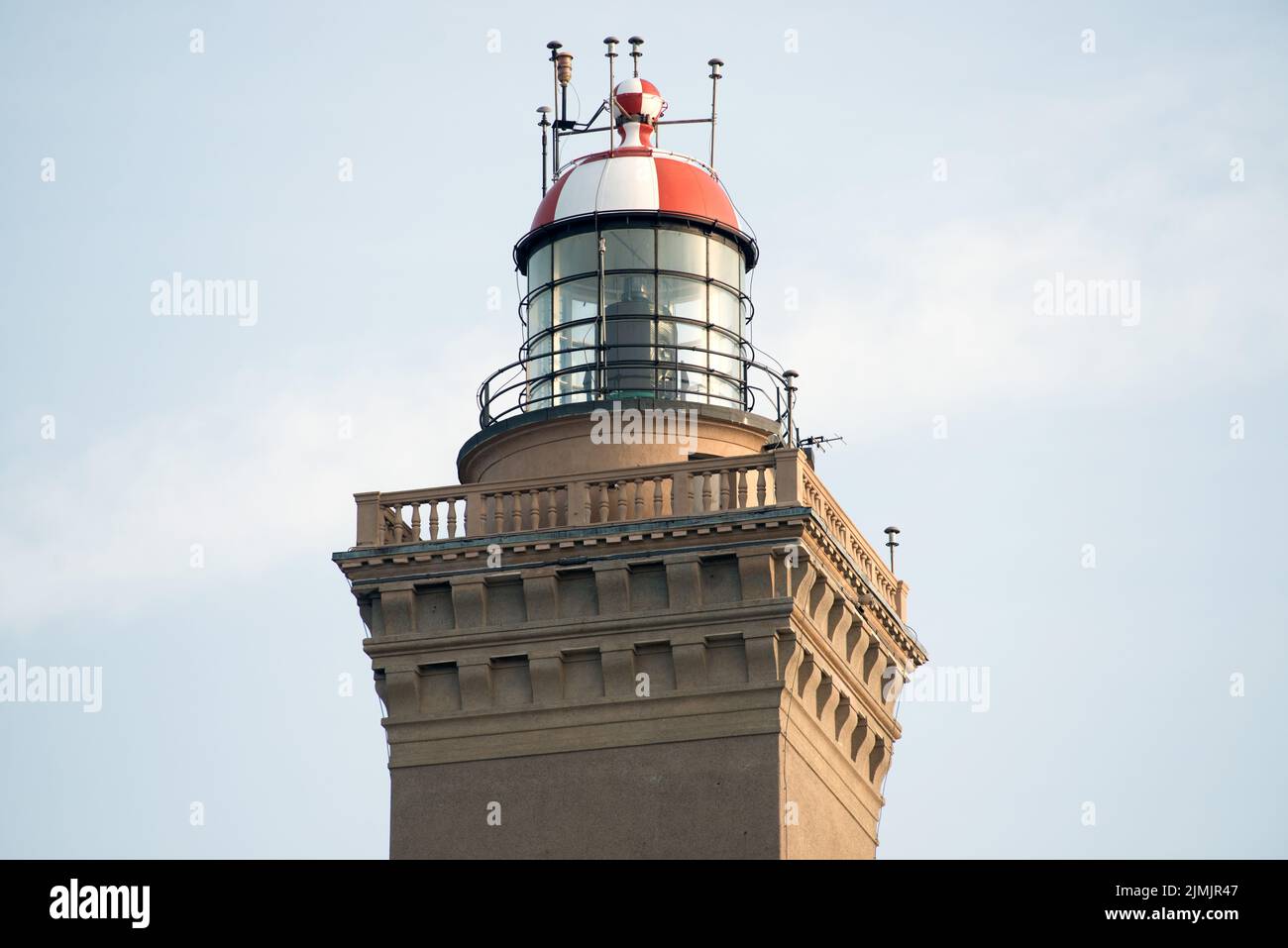 Lighthouse lamp Stock Photo