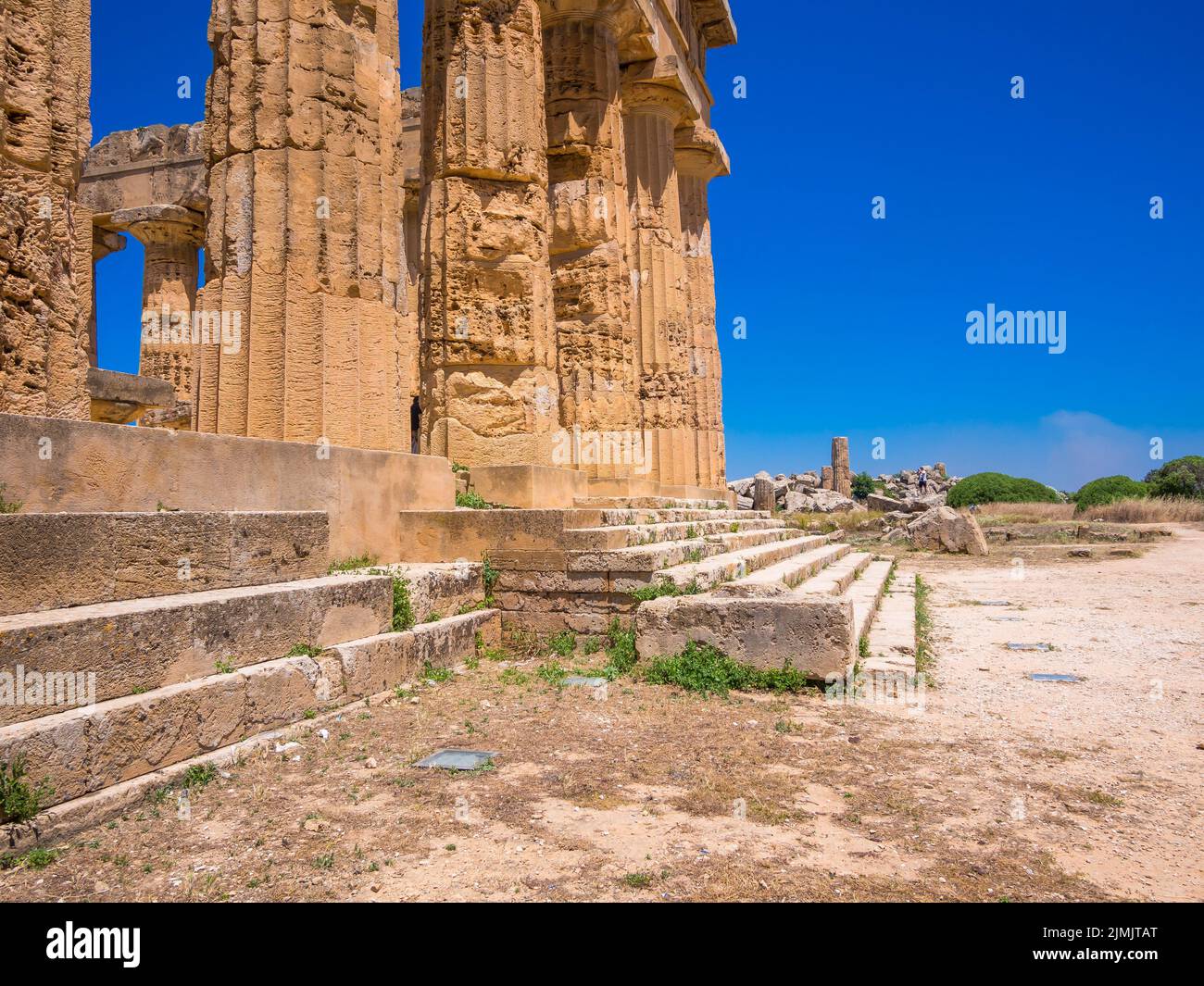 Temple of Hera Stock Photo