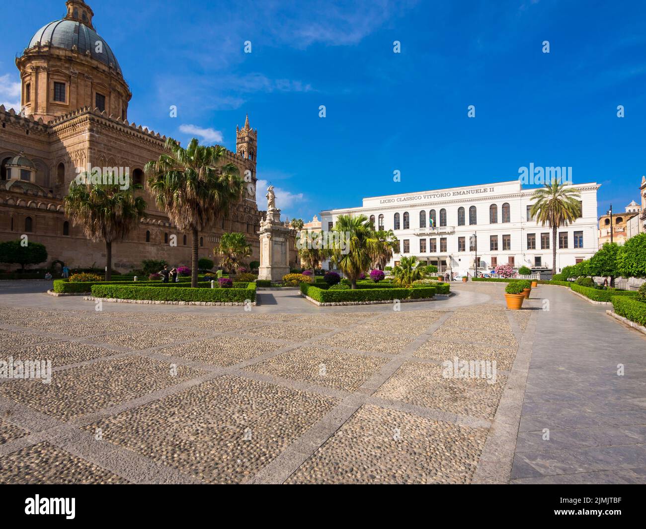 Die Kathedrale von Palermo oder Cattedrale Maria Santissima Assunta Stock Photo
