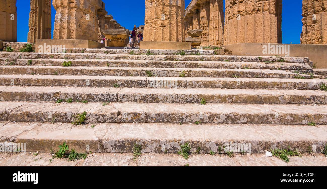 Temple of Hera Stock Photo