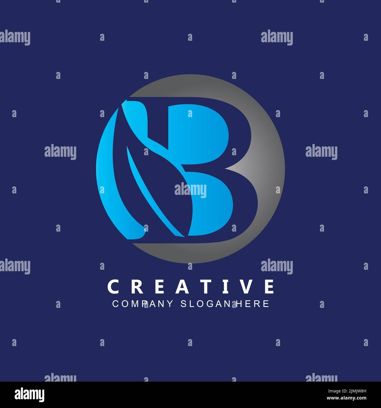 premium logo vector symbol letter B Stock Vector Image & Art - Alamy