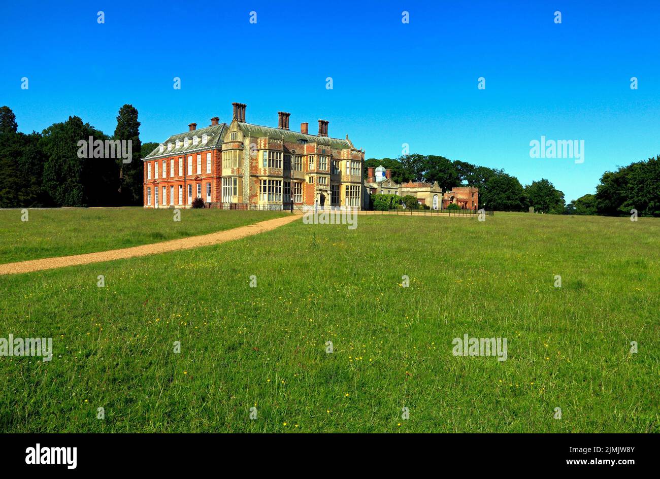 Felbrigg Hall, Jacobean mansion, stately home, Felbrigg, Norfolk, England, UK Norfolk 3 Stock Photo