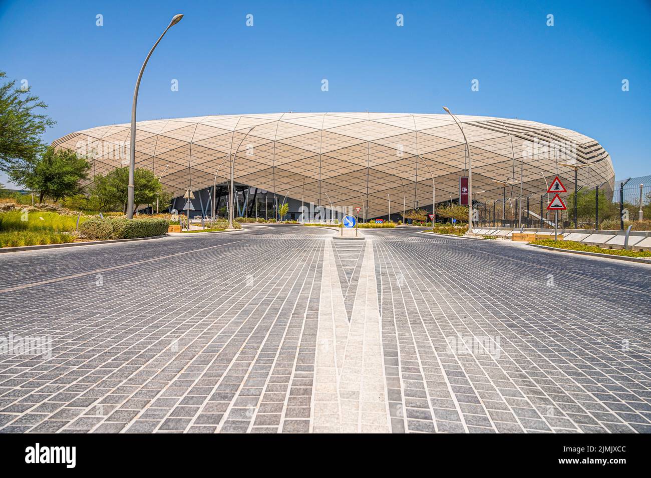 Education City Stadium will host games in Qatar for the 2022 for FIFA World Cup Stock Photo