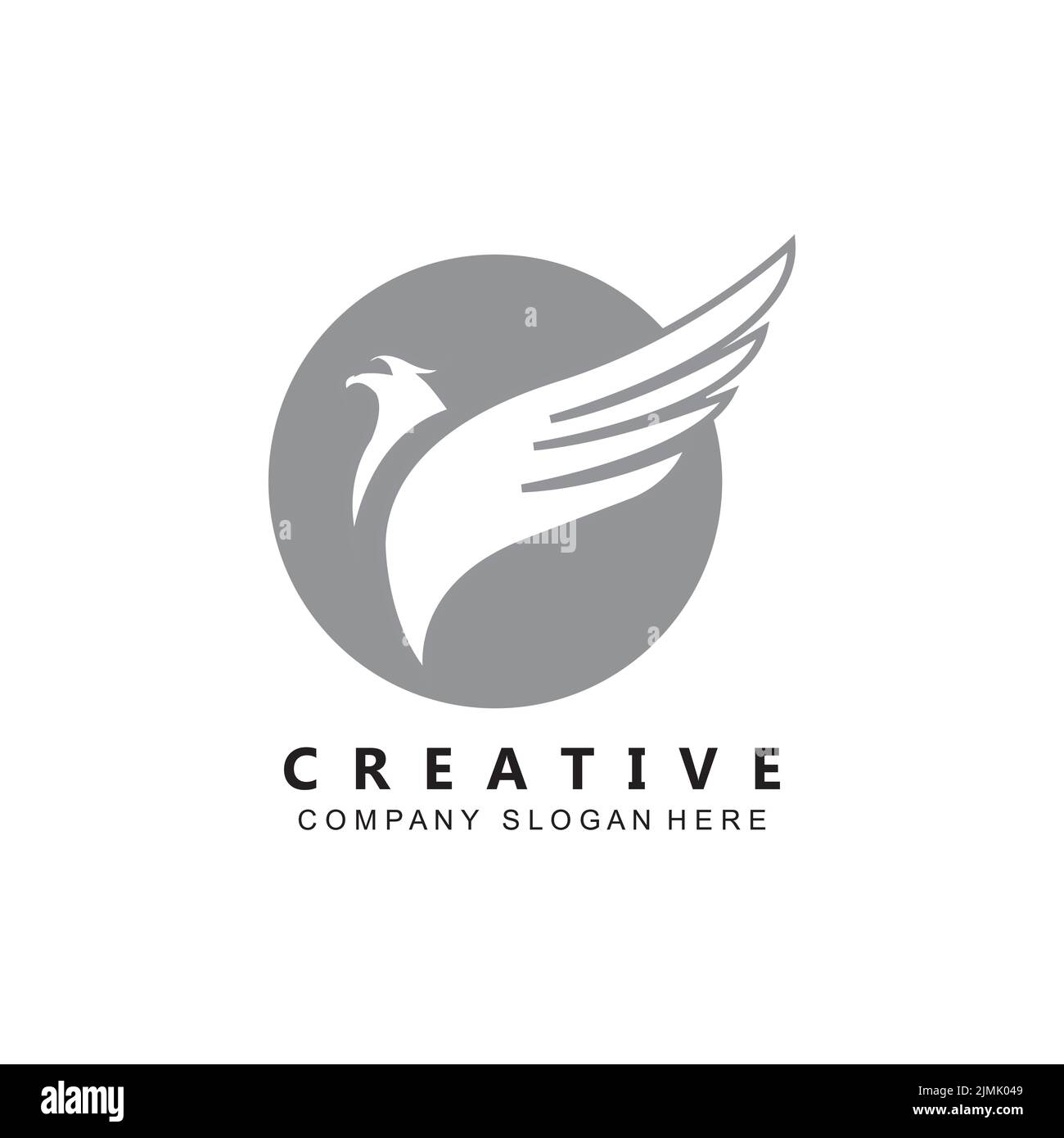 simple eagle wing logo vector symbol Stock Vector Image & Art Alamy