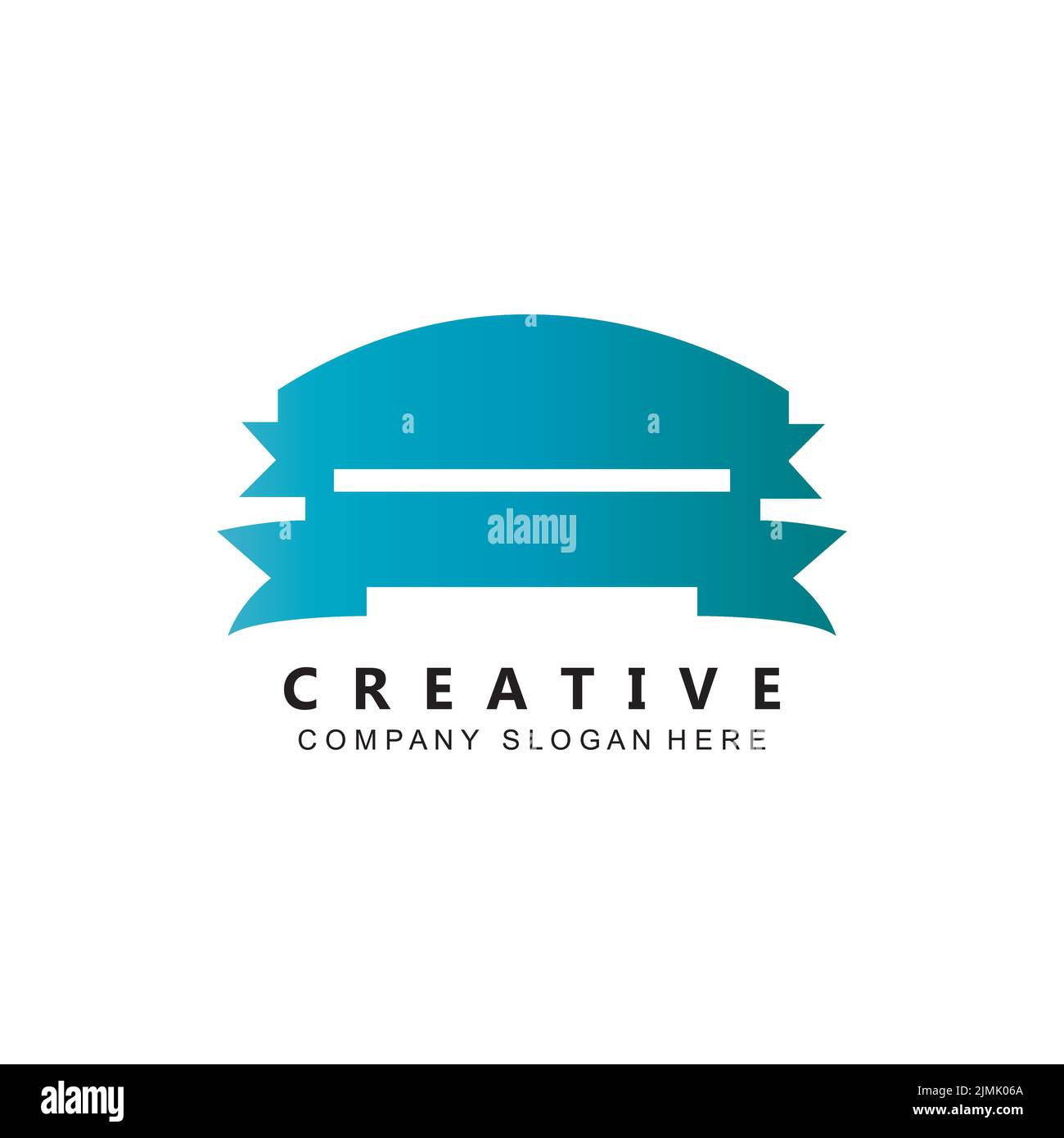 simple decoration banner logo vector symbol Stock Vector Image & Art