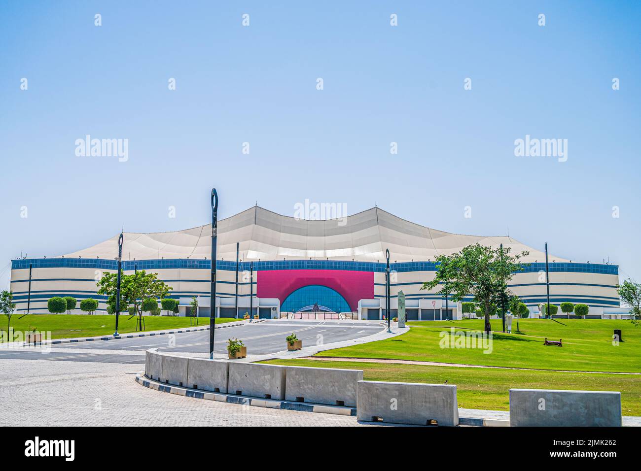 Al Bayt Stadium will host games in Qatar for the 2022 for FIFA World Cup Stock Photo