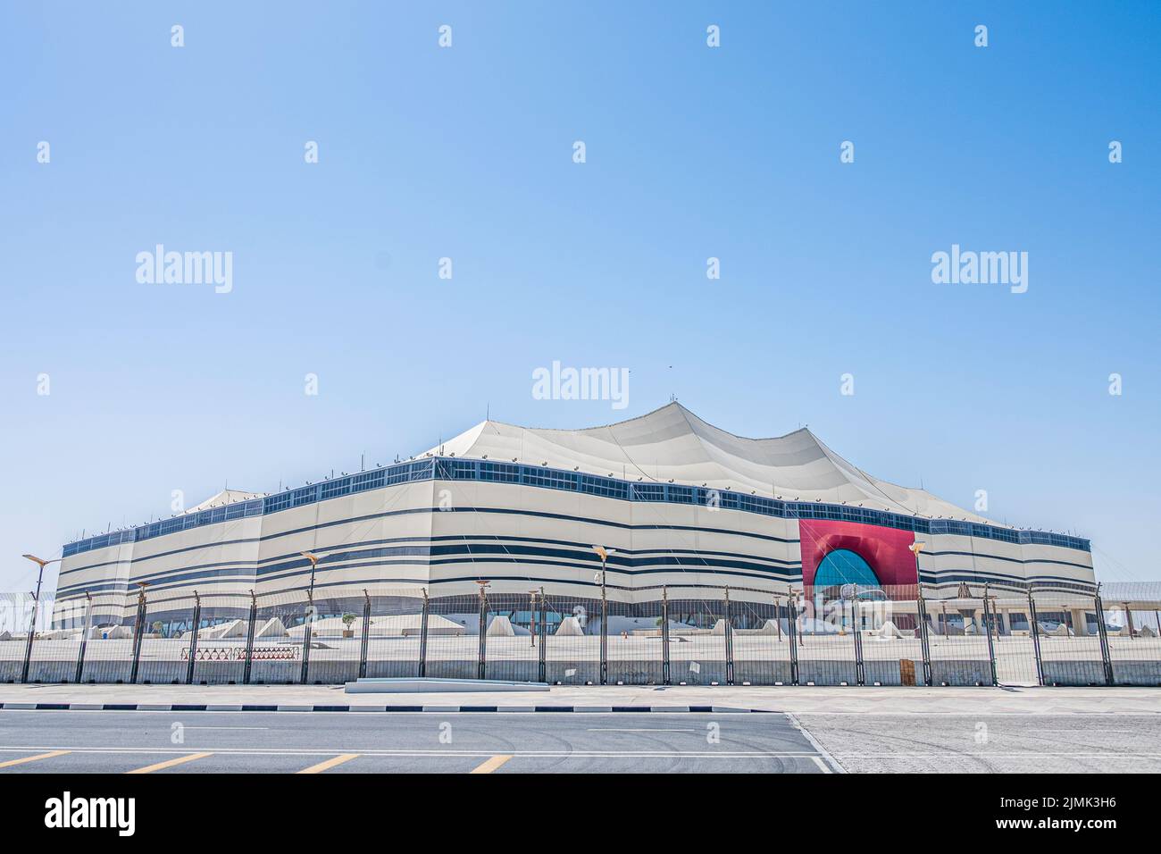 Al Bayt Stadium will host games in Qatar for the 2022 for FIFA World Cup Stock Photo