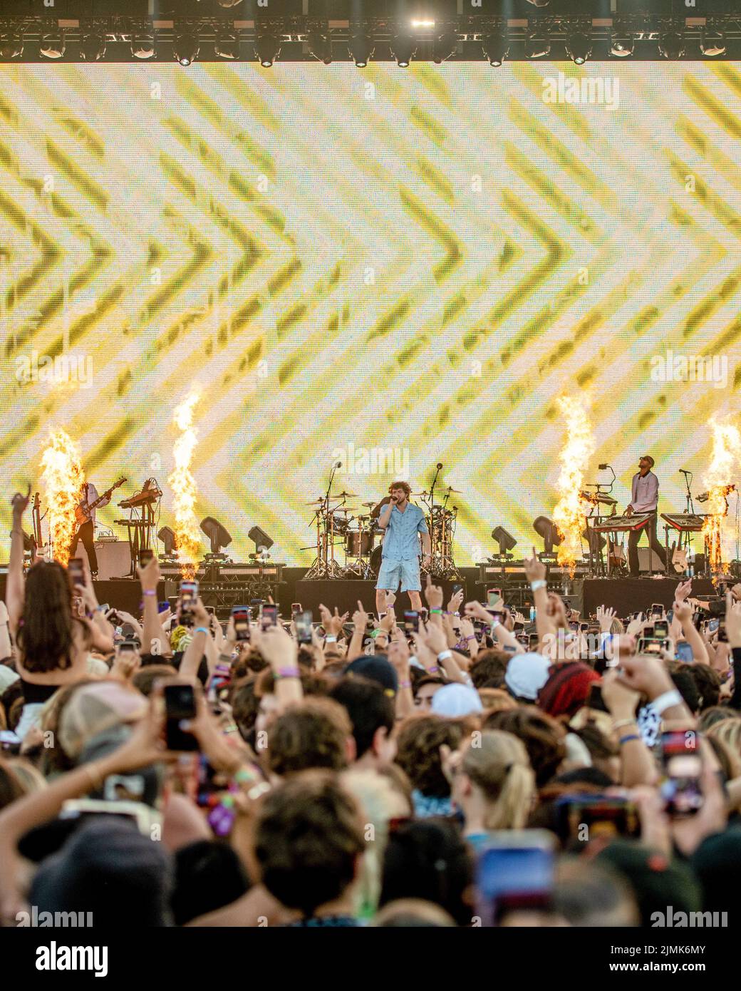Jack Harlow performs on the Lands End Stage during the Outside Lands