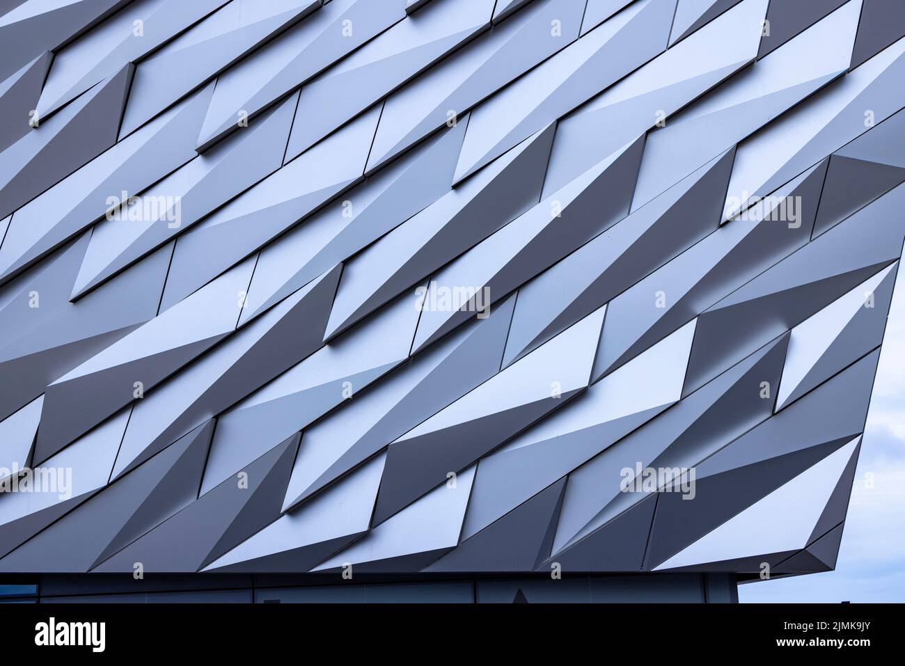 Titanic Belfast visitor attraction, Belfast, Northern Ireland, UK Stock Photo