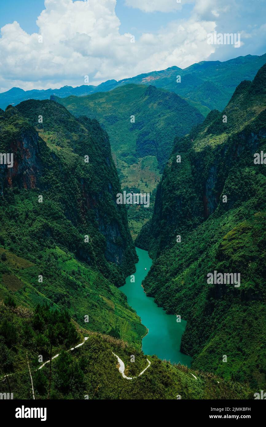 Tu San Canyon, North Vietnam Stock Photo