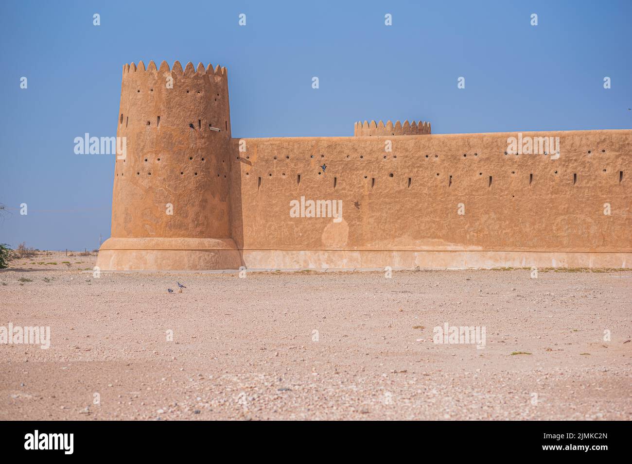 Al Zubarah Fort is a World Heritage Site in Qatar for the 2022 for FIFA