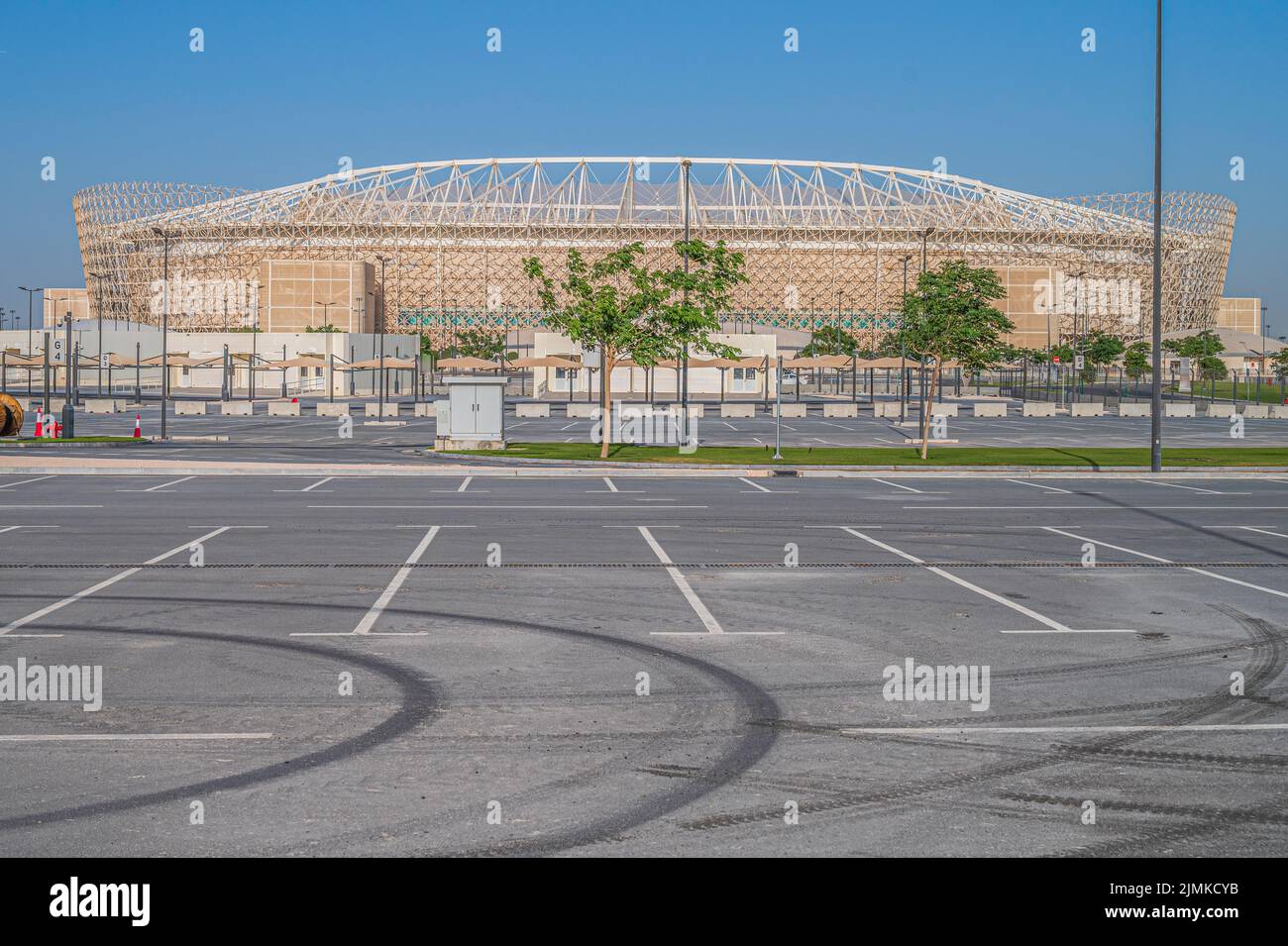 Ahmad Bin Ali Stadium will host games in Qatar for the 2022 for FIFA World Cup Stock Photo