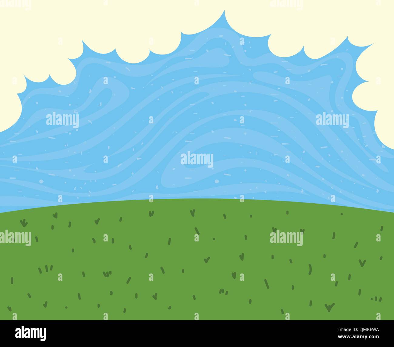 grass landscape illustration Stock Vector Image & Art - Alamy
