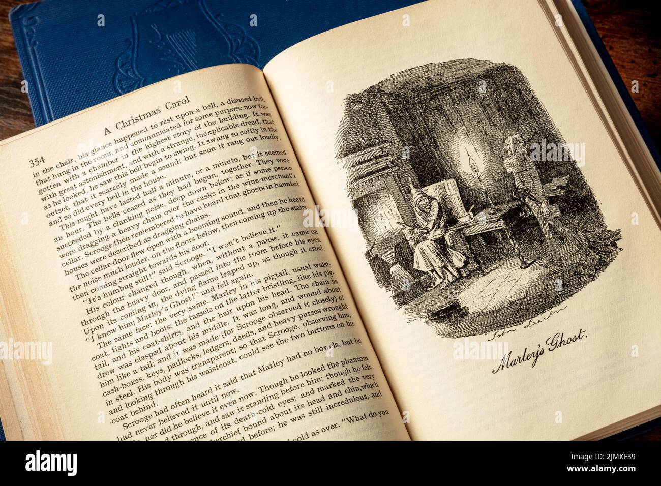 Madrid, Spain August 11, 2021 A Christmas Carol by Charles Dickens