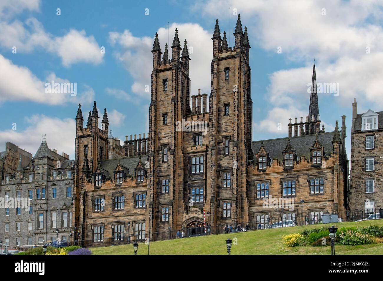 New College, University of Edinburgh, Edinburgh, Mid-Lothian, Scotland Stock Photo