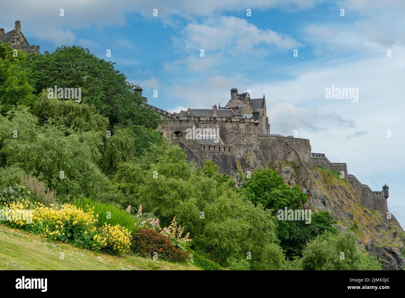 Edinburgh Castle, Edinburgh, Mid-Lothian, Scotland Stock Photo