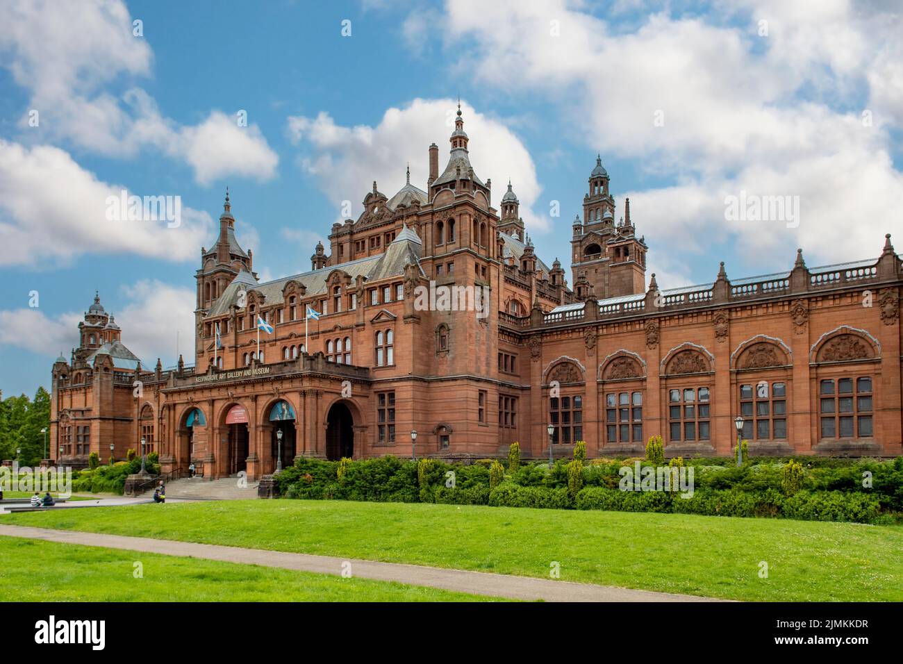 Kelvingrove Art Gallery and Museum, Glasgow, Scotland Stock Photo